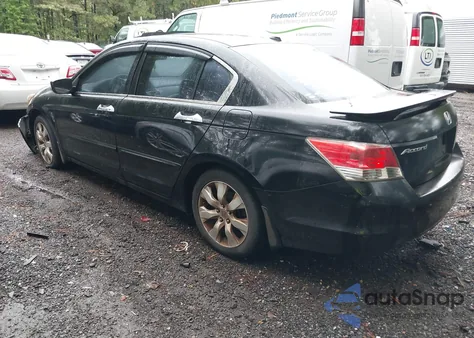 2008 Honda Accord 3.5 Ex-L from USA, damaged, VIN 1HGCP36858A070687